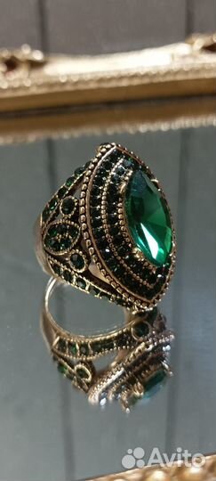 Винтажное кольцо р.19