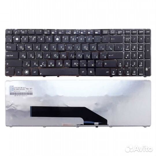 Клавиатура ноутбука Asus K50, K60. Отп. в регионы