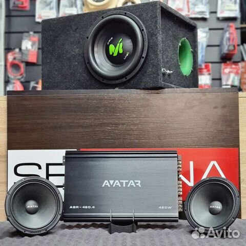 Комплект аудиосистемы Фронт+Сабвуфер (Тип №4)