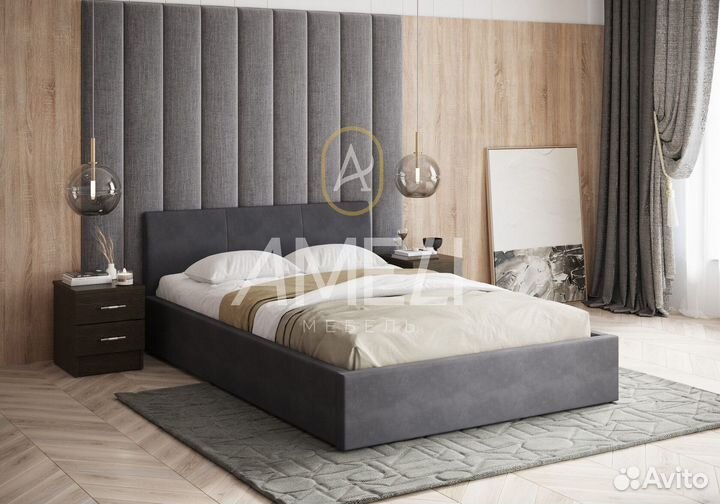 Кровать для девочки мягкая