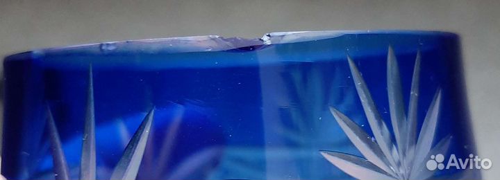 Пуншница, салатница хрусталь СССР