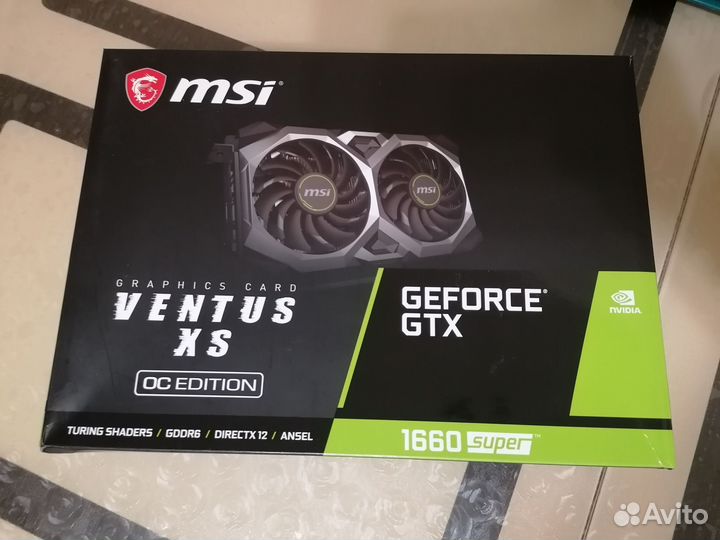 Видеокарта gtx 1660 super