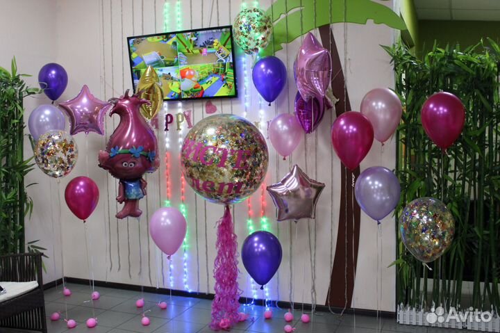 Гелиевые воздушные шары. Бесплатная доставка