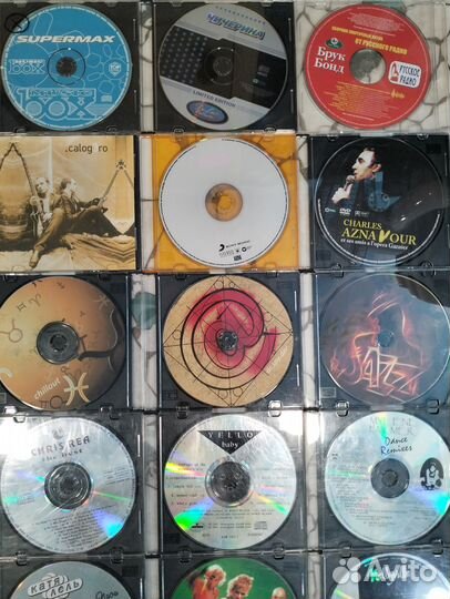 Cd диски, лицензия, импорт. 47шт