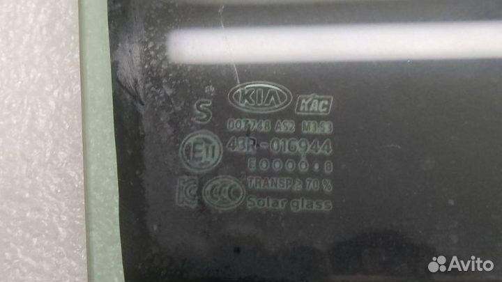 Стекло двери задней правой Kia K5 3 DL3 2021