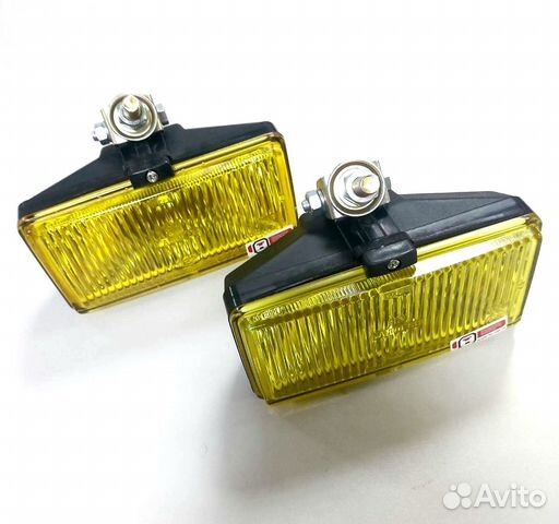 Птф Ваз 2108, 2109 жёлтое стекло (пара)