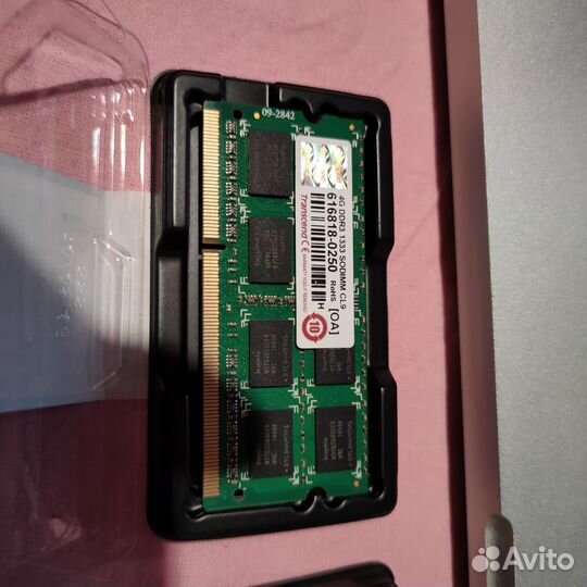 Transcend ddr3 so-dimm 4gb (комплект 2 шт.)
