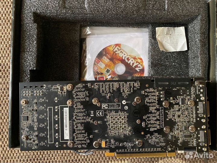 Видеокарта Zotac GTX260 AMP2 896Mb DDR3,448bit Ret