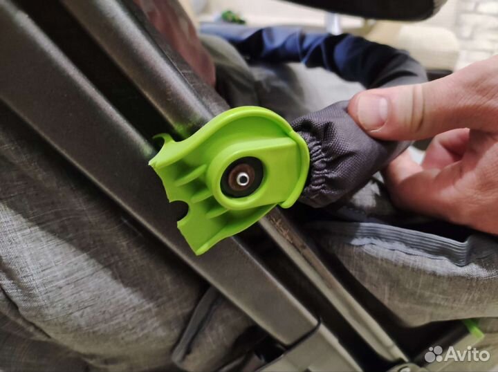 Детские санки коляска с колесами