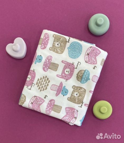 Пеленки трикотажные детские