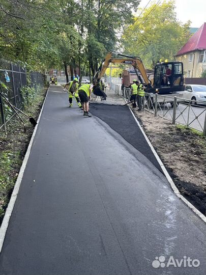 Асфальтирование ямочный ремонт