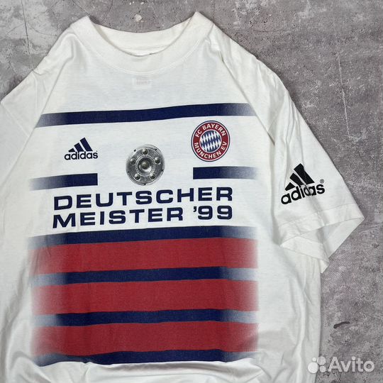 Футболка Adidas Bayern Munich Футбол Винтаж 90х