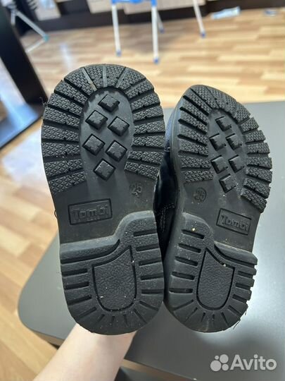 Ботинки для мальчика 25 размер