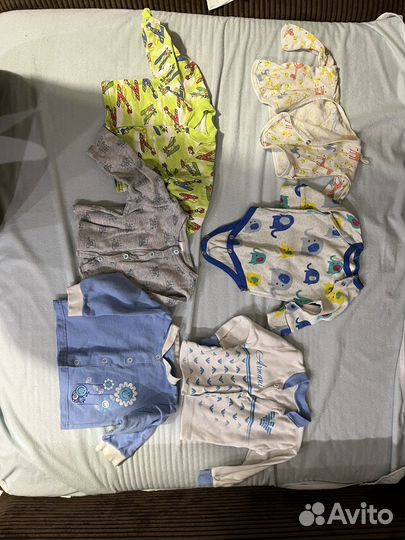 Детские вещи пакетом 56 размер на мальчика