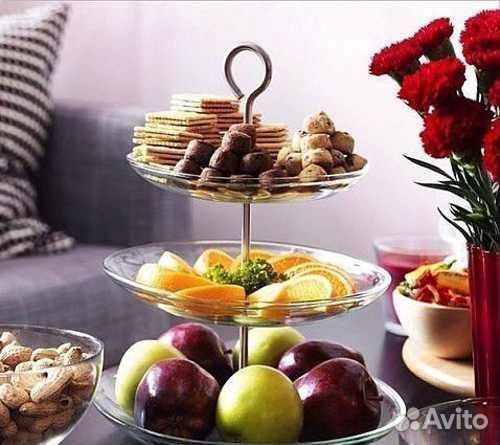 Этажерка для фруктов/десертов IKEA новая