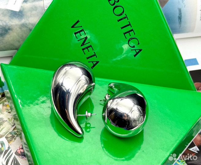 Серьги Bottega Veneta