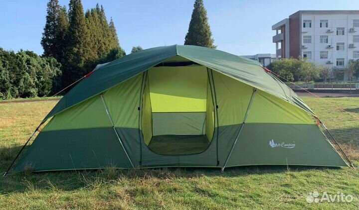Палатка двухкомнатная четырехместная Mimir 1100