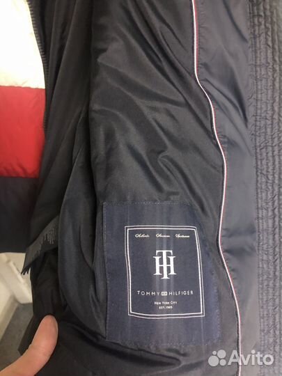 Зимняя куртка пуховик Tommy hilfiger женский 46 L