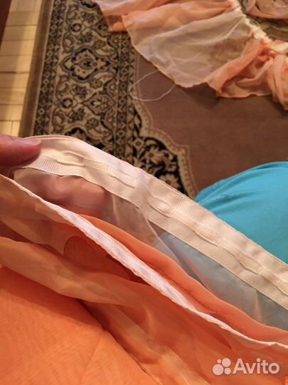 Шторы тюль с ламбрикеном