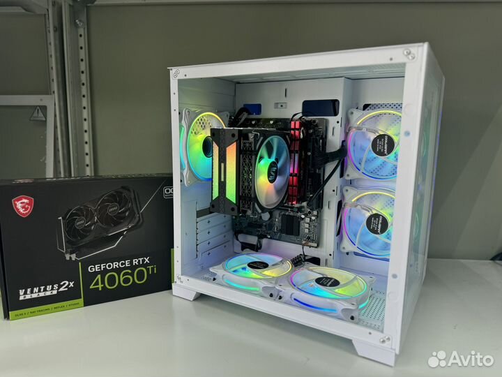 Игровой пк i5 12400F/RTX4060Ti/16Gb