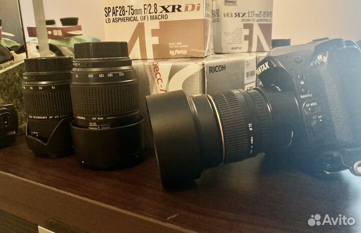 Полнокадровая зеркалка Pentax k-1 + 3 объектива