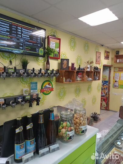 Пивной магазин в ТЦ. Готовый бизнес/магазин пива