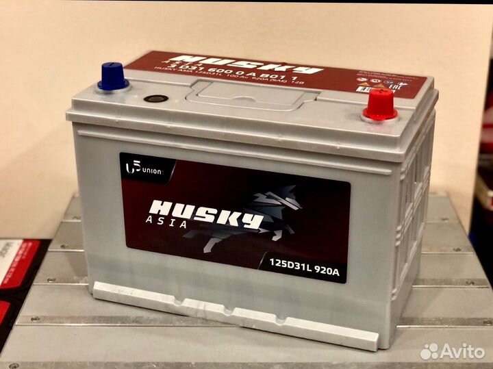 Аккумулятор Husky asia 100 Ач (обр.пол. )