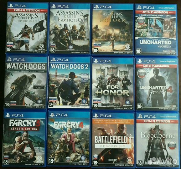 Игры PS4