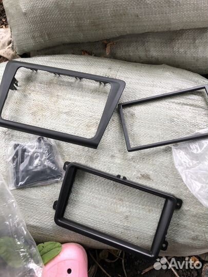 Рамка для 2 din магнитолы volkswagen