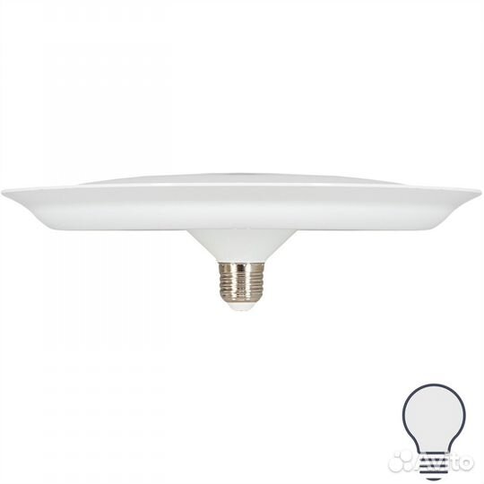 Лампа светодиодная UFO270 E27 220 В 60 Вт диск мат