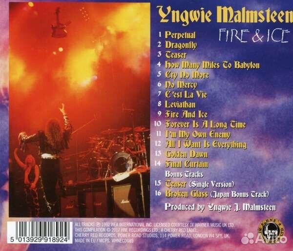 Yngwie Malmsteen - Fire & Ice (Expanded-Edition)