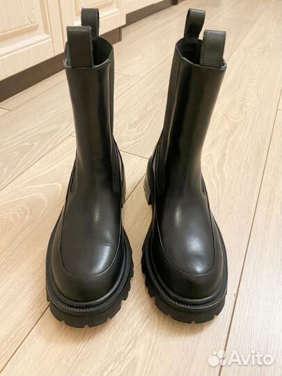 Ботинки челси женские 38 натуральная кожа