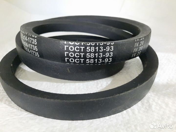 Ремень вентиляторный 21*14-1735 гост 5813-93