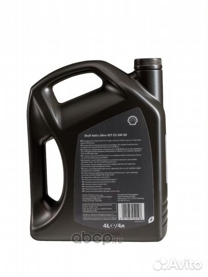 Масло моторное Shell ultra ECT C3 5W-30