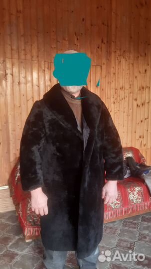 Шуба из натуральной овчины