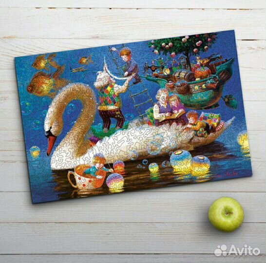 Деревянные пазлы Davici. Новые. 333дет