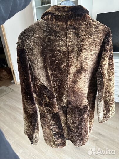 Дубленка натуральная из меха ягненка