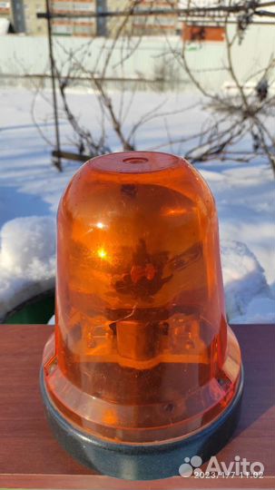 Маяк проблесковый оранжевый