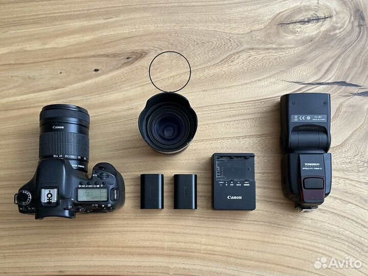 Фотоаппарат canon eos 7d 18-135