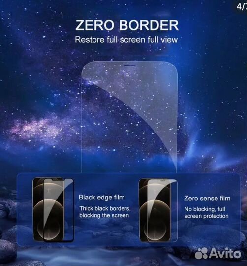 Защитное стекло iPhone 14 pro - 4 шт