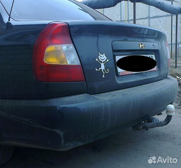 Все авто. Фаркоп на hyundai accent