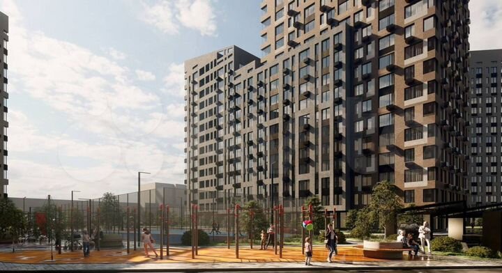 Квартира-студия, 32,7 м², 7/24 эт.