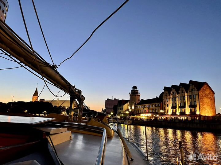 Прогулки на парусной яхте Калининград