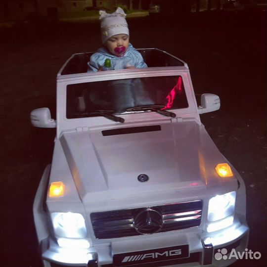 Детский электромобиль mercedes бу
