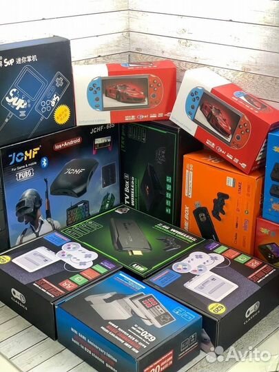 Игровые приставки большой выбор