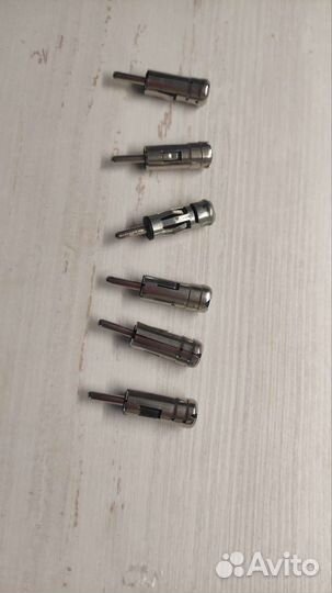 Антенный переходник, штекер Азия-гнездо Европа