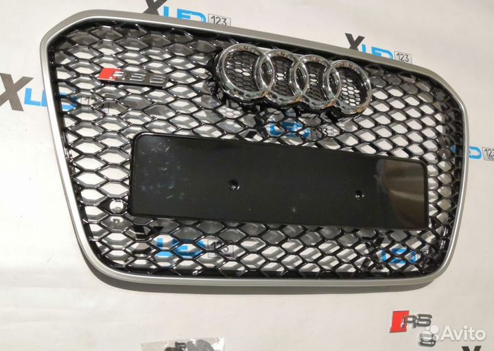 Решетка радиатора Audi A6 C7 a6c7 RS6 дорест