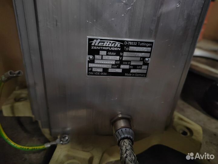 Электродвигатель Hettich 6000 об/мин