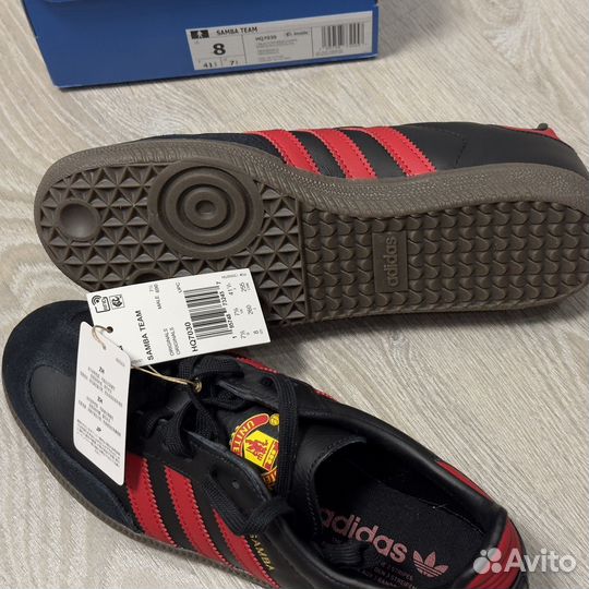 Оригинал Adidas Samba x MU Новые Кроссовки