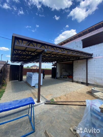 Навес по договору с гарантией